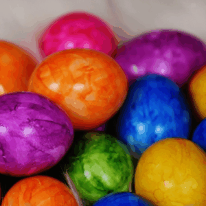 Bunte Eier